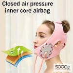 زام تنحيف الوجه القابل للنفخ على شكل حرف V