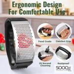 هراسة ثوم من الستانلس ستيل