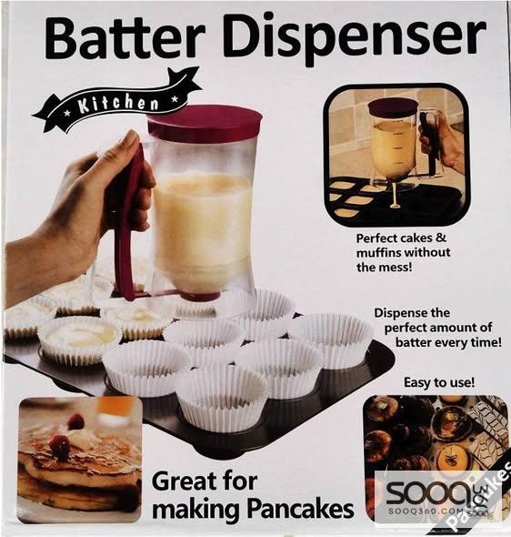 موزّع العجين اليدوي بمقبض ضغط احترافي