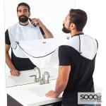 مريول حلاقة مع لاصق مرآة