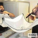 مريول حلاقة مع لاصق مرآة