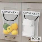 حامل أكياس بلاستيكية شبكي