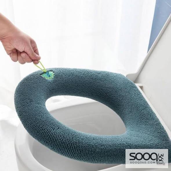 غطاء مقعد مرحاض ناعم وسميك
