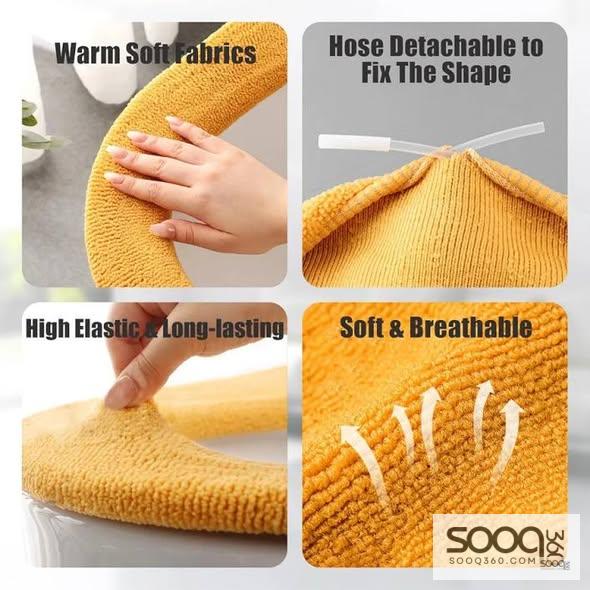 غطاء مقعد مرحاض ناعم وسميك