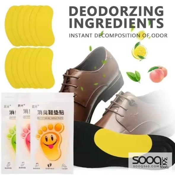 لاصقات مزيلة للروائح للأحذية