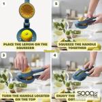 عصّارة الليمون والحمضيات اليدوية