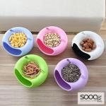 وعاء متعدد الوظائف مع حامل هاتف مدمج