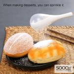 منفضة سكر بودرة وعصا نثر متعددة الاستخدامات