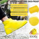 غطاء أحذية سيليكون قابل لإعادة الاستخدام