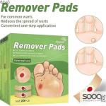 ضمادات إزالة مسامير القدم والذرة والثآليل