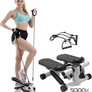 جهاز التمارين الرياضي (Stepper) مع حبال المقاومة