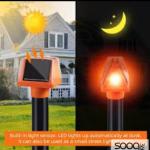 طارد حيوانات والزواحف 50 متر دائري