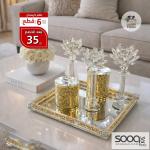 طقم الكريستال الملكي المكون 6 قطع ساحرة.