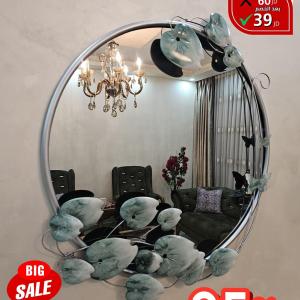 مرآة معدن فاخرة