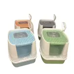 صندوق فضلات قطط مغلق مع مجرفة