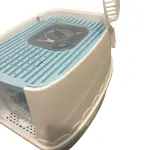 صندوق فضلات قطط مغلق مع مجرفة