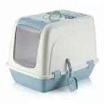 صندوق فضلات للقطط مُغطى