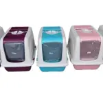 صندوق فضلات للقطط مُغطى