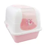 صندوق رمل القطط المغلق