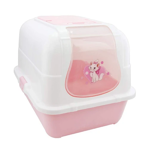 صندوق رمل القطط المغلق