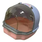صندوق فضلات للقطط مغطى