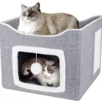 بيت قطط قابل للطي