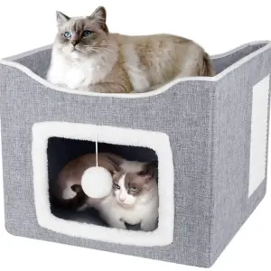 بيت قطط قابل للطي