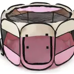 خيمة لعب محمول وقابل للطي للحيوانات الأليفة قياس , 91*91*58 سم