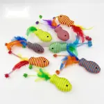 لعبة سمكة للقطط Rope Fish Cat Toy