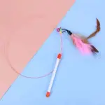 لعبة سنارة ريشة لقطط Cat Feather Toy