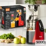 عصارة فواكه وخضار كهربائية بطيئة