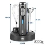 طقم خلاط يدوي لا سلكي من ماركة راف-RAF العالمية