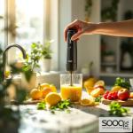 طقم خلاط يدوي لا سلكي من ماركة راف-RAF العالمية