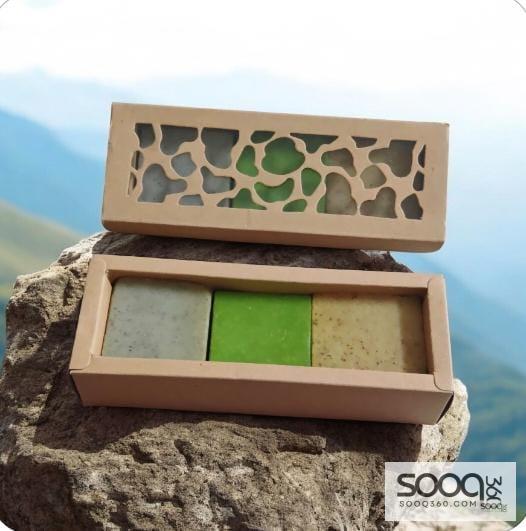 باكيج صابون كركم وخيار و حبة البركة