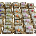 صابون زيت الزيتون بسلة ورق الموز handmade ( للهدايا و التوزيعات للمناسبات المختلفة )