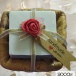 صابون زيت الزيتون بسلة ورق الموز handmade ( للهدايا و التوزيعات للمناسبات المختلفة )