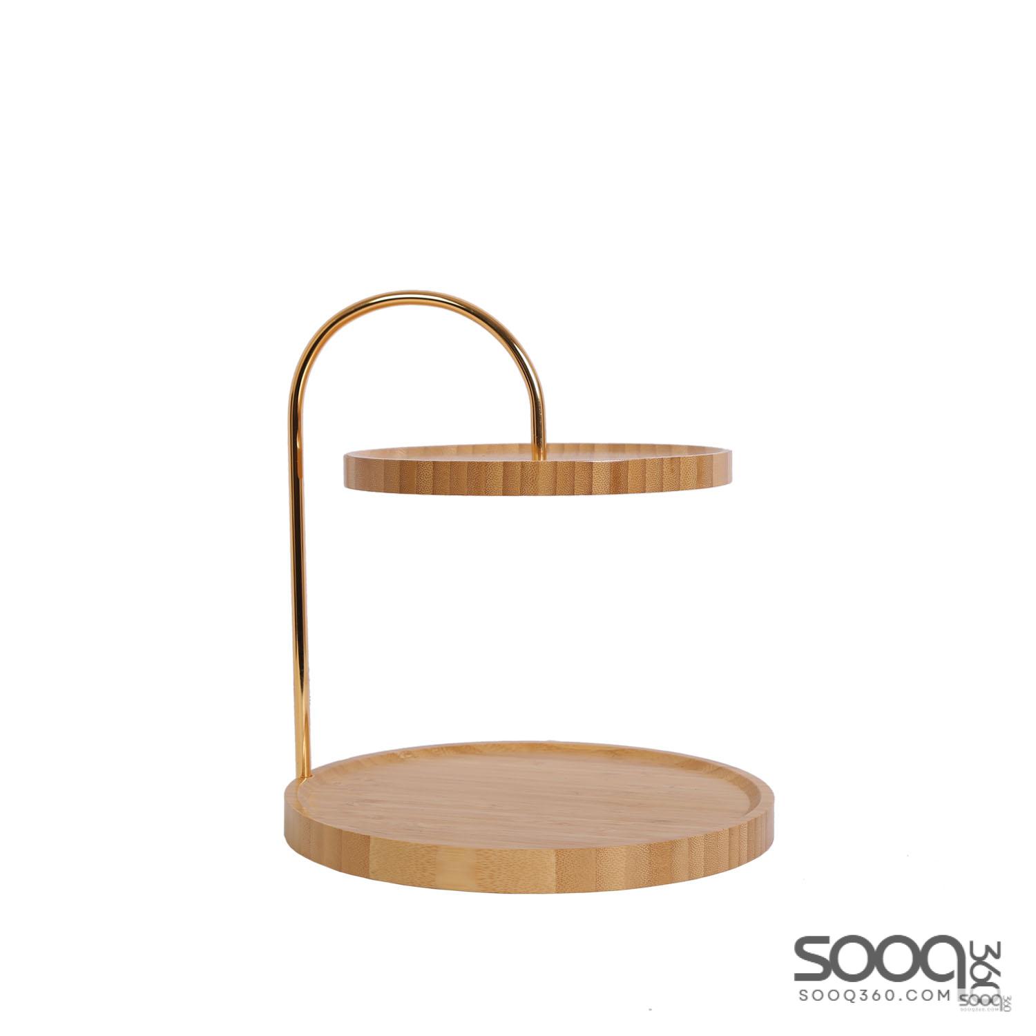 ستاند تقديم طبقتين مسكه معدن