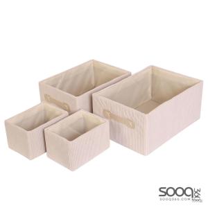 طقم صاديق تخزين كبير وسط صغير