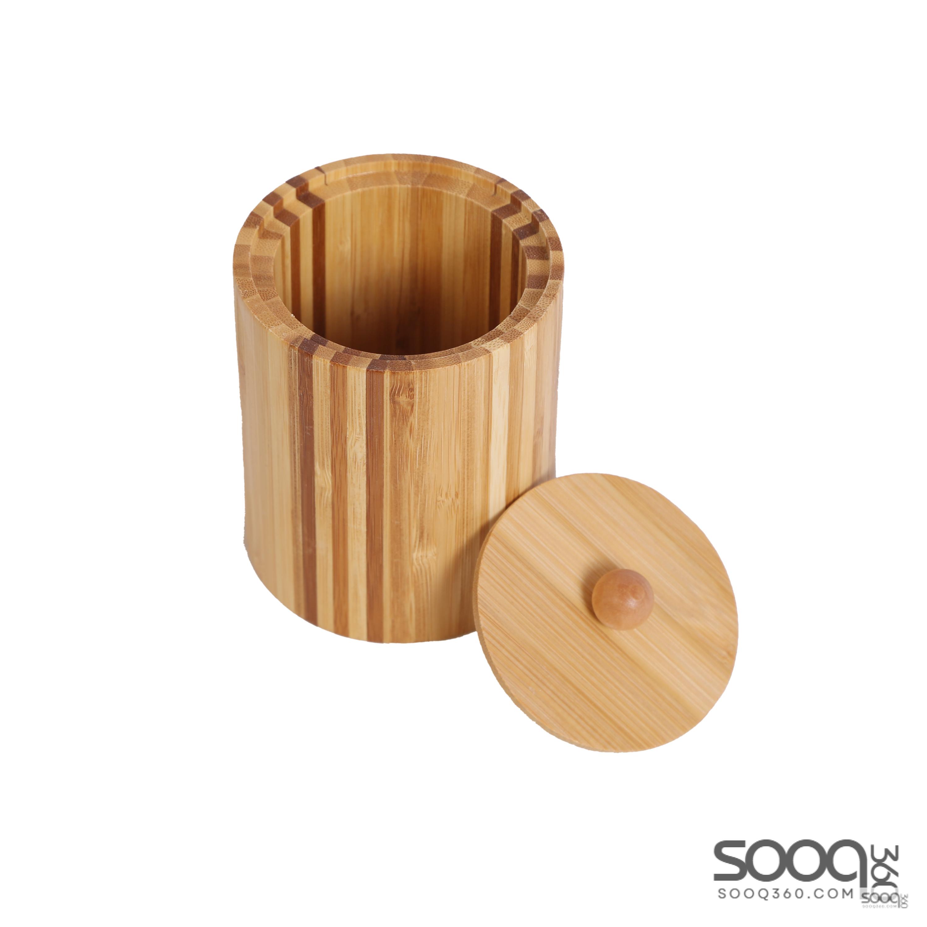 سكريه او بهارات 10x12سم خشب بامبو طبيعي