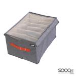 صندوق تخزين 40x28x20 رمادي