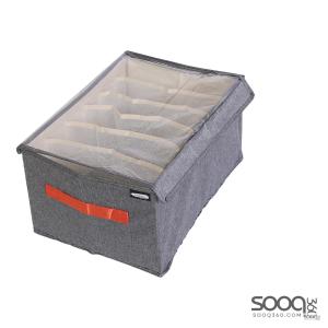 صندوق تخزين 40x28x20 رمادي