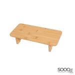 صينيه طاولة 33x22سم بامبو طبيعي