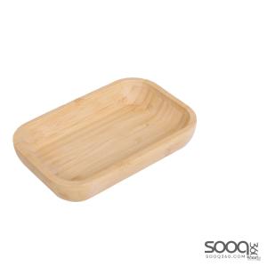 طبق بامبو 18x12سم