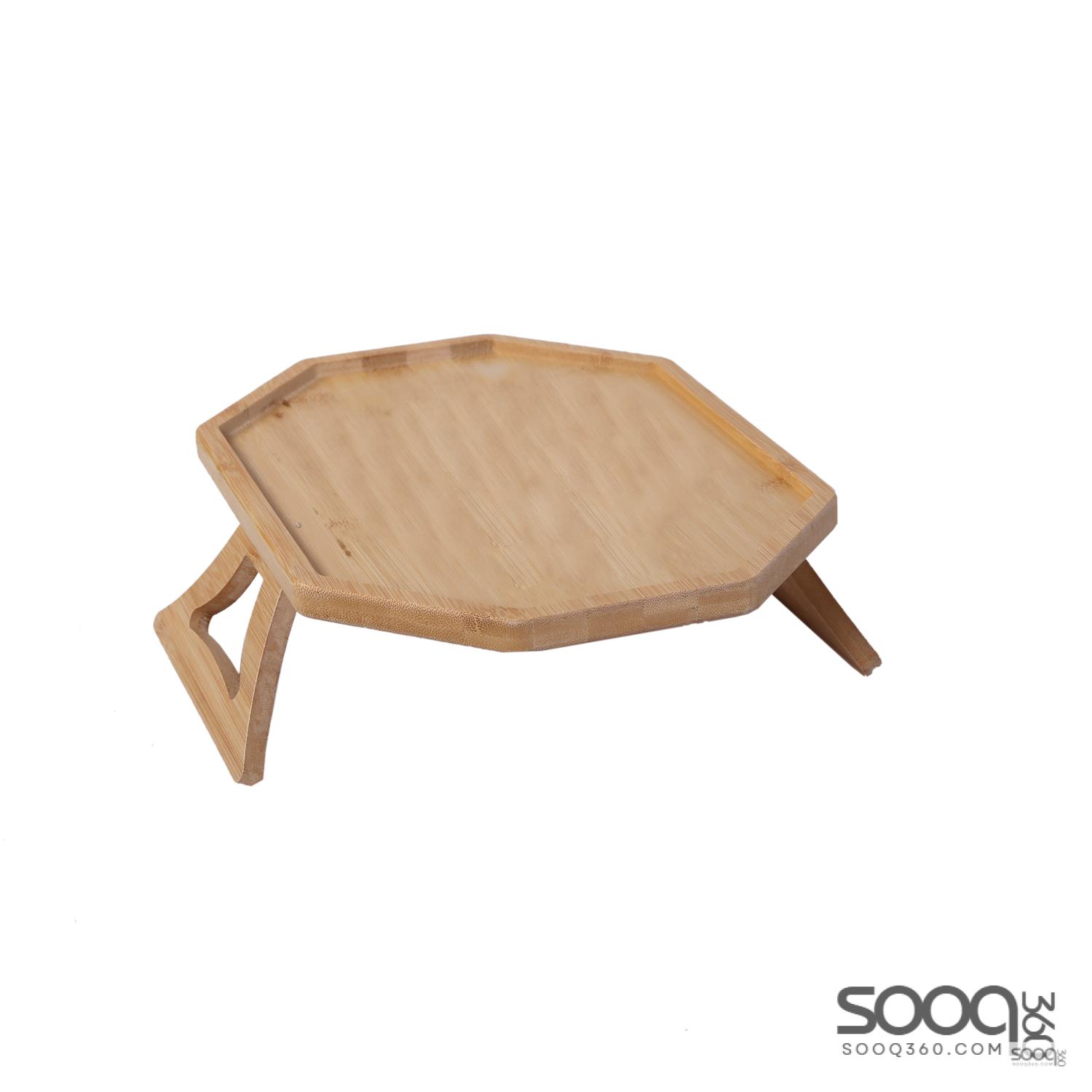 صينيه طاوله مصنوعه من خشب البامبو الطبيعي 33x24سم