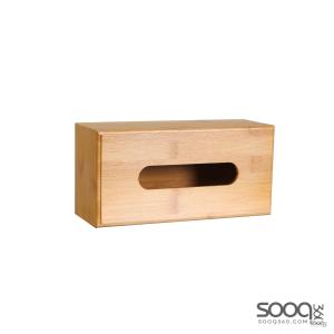 بوكس محارم مصنوع من خشب البامبو الطبيغي