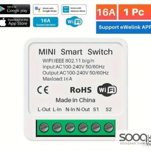 وحدة مفتاح واي فاي ميني تويا الذكية 16 أمبير
