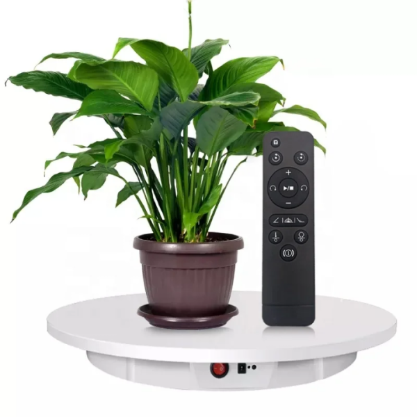 تيرن تيبل قرص الدوران الفوتوغرافي قياس 42سم -Electric turntable Display stand 42cm