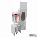 مبخرة للسيارة لون زهري تعمل على مدخل الولاعة