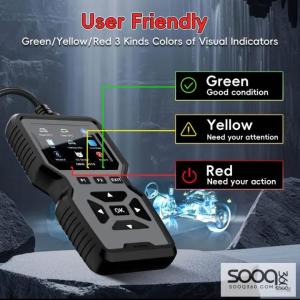 جهاز فحص أعطال السيارات OBDII Scanner – أداة تشخيص احترافية