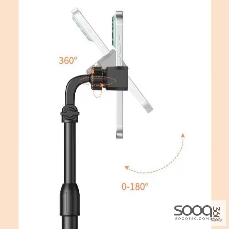 حامل هاتف قابل للتعديل او الدوران مع تصميم مريح مناسب للزوايا